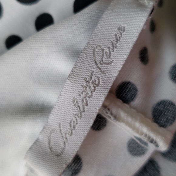 Charlotte Russe Sleeveless Dress Dots - Picture 9 of 9